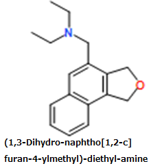 CAS#(1,3-Dihydro-naphtho[1,2-c]furan-4-ylmethyl)-diethyl-amine